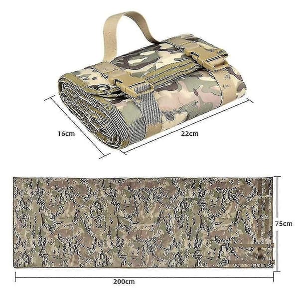 Shooting Mat: Outdoor Tactical Shooting Mat with Advanced Roll-Up Design, Non-Slip and Durable Shooting Support, Essential Hunting Accessory