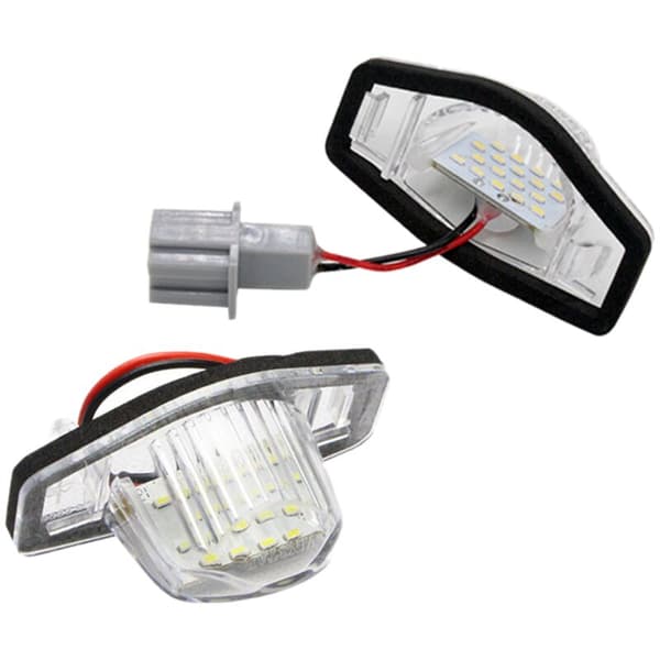 4X Fejlfri LED-nummerpladelygter til Fit Jazz