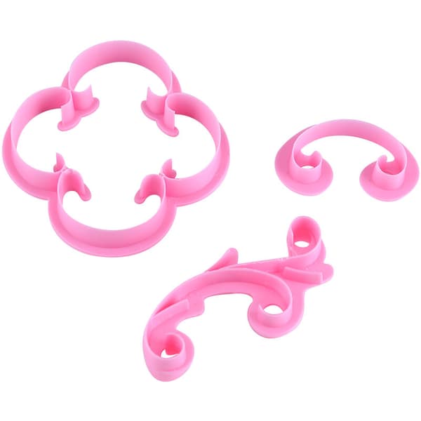 Spiselige Kagepynt Sukkerpasta Fondant Chokoladeform [D]