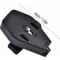 2 stk Universelle Fleksible Superlyse LED-klemmer Mini Boklampe