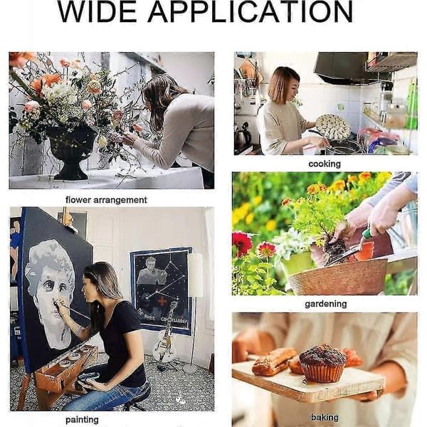 Hageforkle for kvinner, kryssryggforkle med lommer, japansk forkle for arbeid, hagearbeid, matlaging, maling, baking PXT