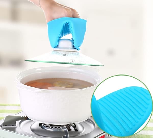Mini Tykke Varmebestandige Silikonovnsvotter for Baking, Kaker