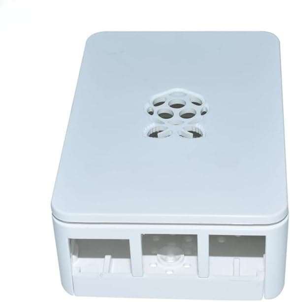 Vitt Raspberry 3 skal universalfodral -