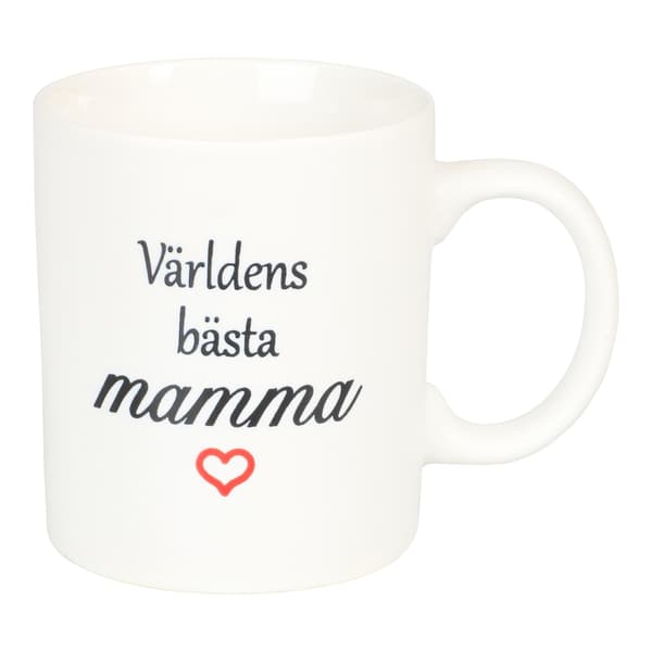 Krus Verdens bedste mor - Mors dag Vit white