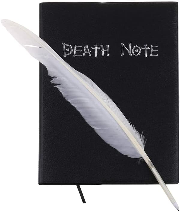 Death Note Notesbog Anime Dagbog med Pen og Kæde til Anime