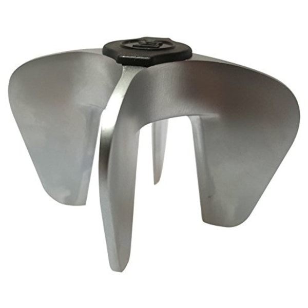 3-osainen samppanjapullonavaaja Basic Steel 7 x 7 x 6 cm