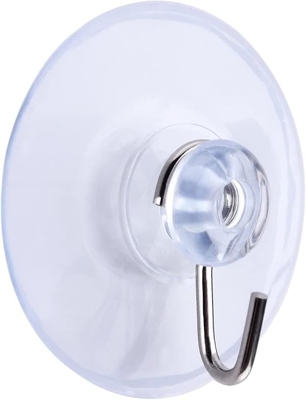 24 st badrum kök sugkopp väggkrokar hängare (45 mm)