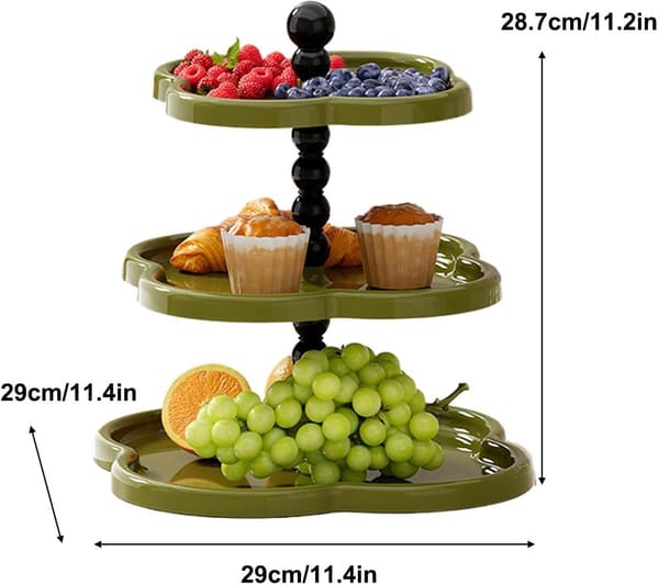 Dessertkageholder, Dessertudstillingsholder cupcake Dessertstander -