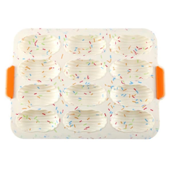 Mini Baguette Baking Tray, 34.5x 24 Cm, Non-stick Perforated Sheet