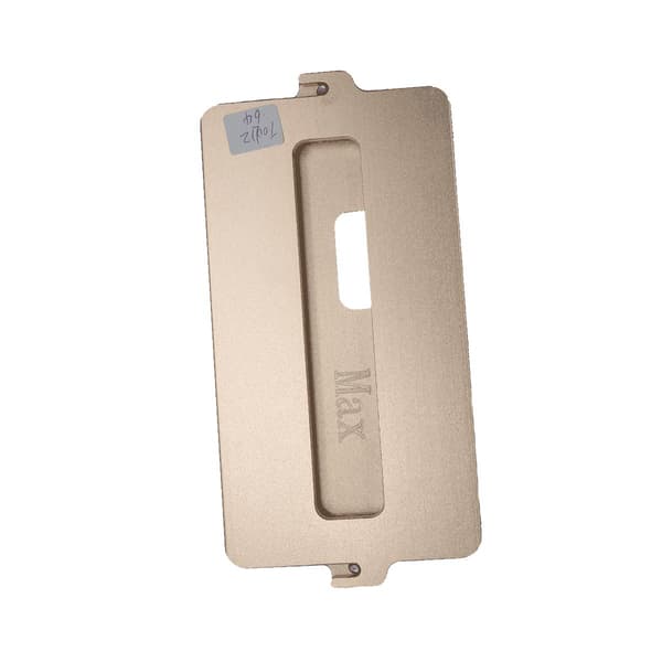 Aluminium Mold Screen Lamination - iPhone XS Max Brun brown