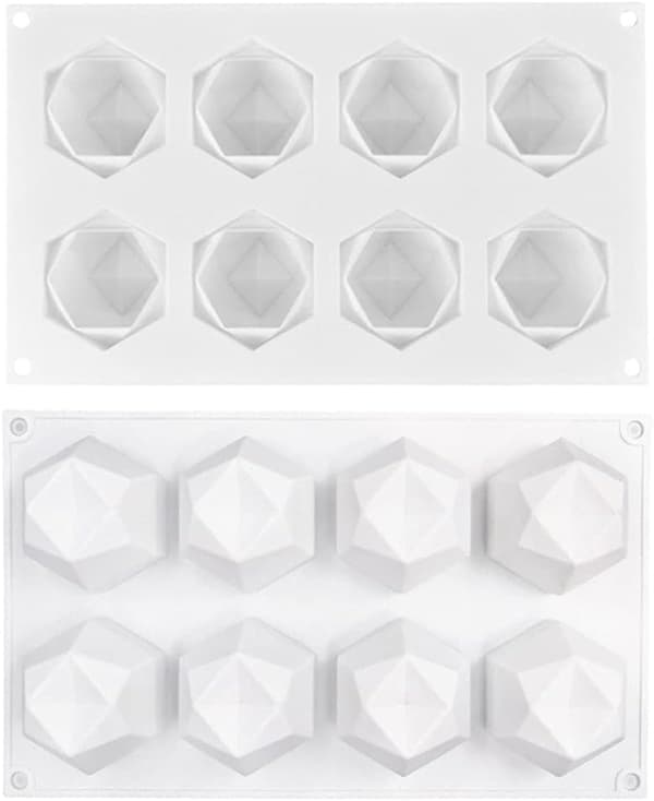 Stearinlysform 1 stk. silikoneform til stearinlys silikoneforme DIY