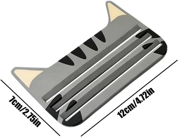 Kattefoderpose-ekstruder - 3D-printet kattegodbidsekstruder, killingegodbidsekstruder, bærbar ergonomisk kæledyrsfoderpose-ekstruder gery