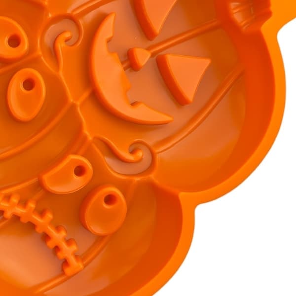 Halloween Silikonform for Gresskaransikter - Stor Bakeform