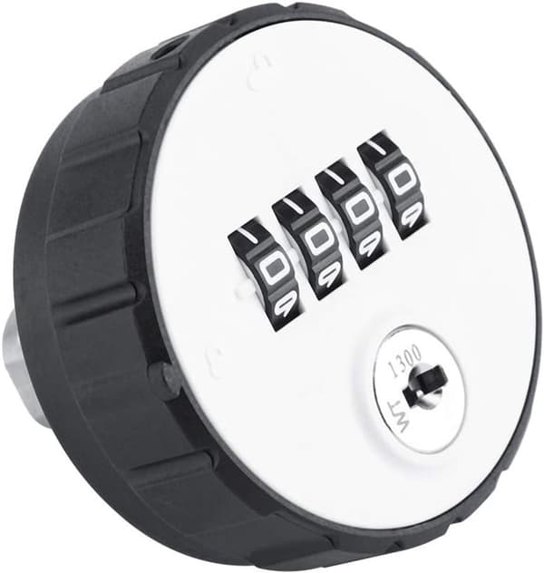 4-digit Combination Cam Lock 26mm Zinc Alloy Security Cabinet Lock