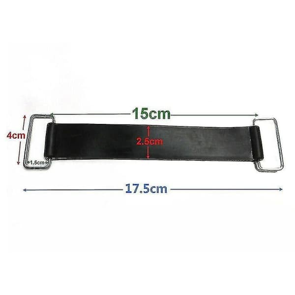 Motorcycle Battery Rubber Band Motorcycle Batteries Quick Release. (Black) (2 pcs)