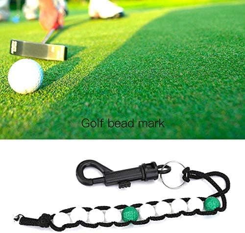 4 golfhelmen, telraar, slagteller met clip