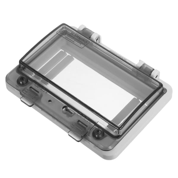 Waterproof Electrical Box Cover with Transparent Design for Easy Monitoring and Versatile Use Multi 6-Way[DB]