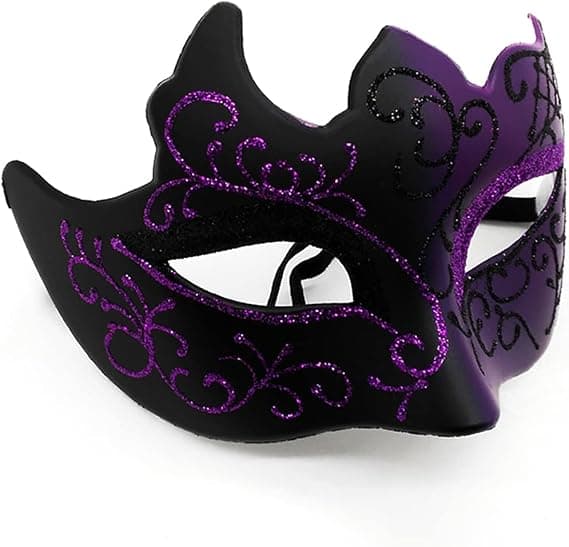 Maskerade, venetiansk maske for cosplay, karneval, karneval, th DXGHC