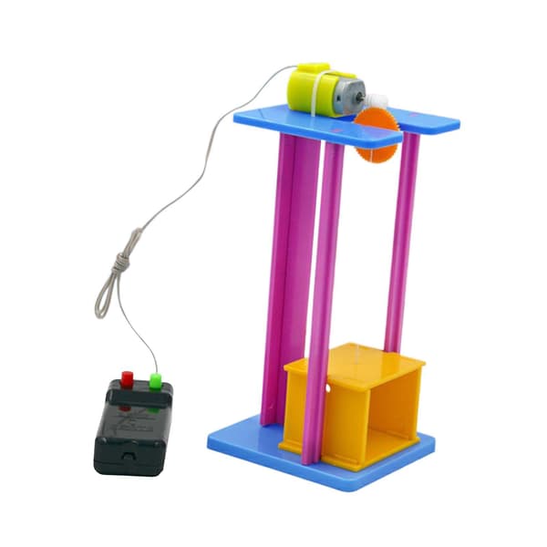 Elektrisk heismodell DIY vitenskapseksperiment for tenåringer bursdagsgaver