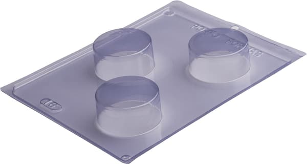 Pralineform Cirkel, Kupol - Chokladform - Porto Formas 16 - Special 3-delsform