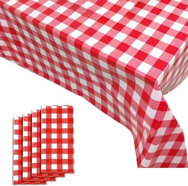 Firkantet rutete polyesterduk, flekkbestandig, vanntett