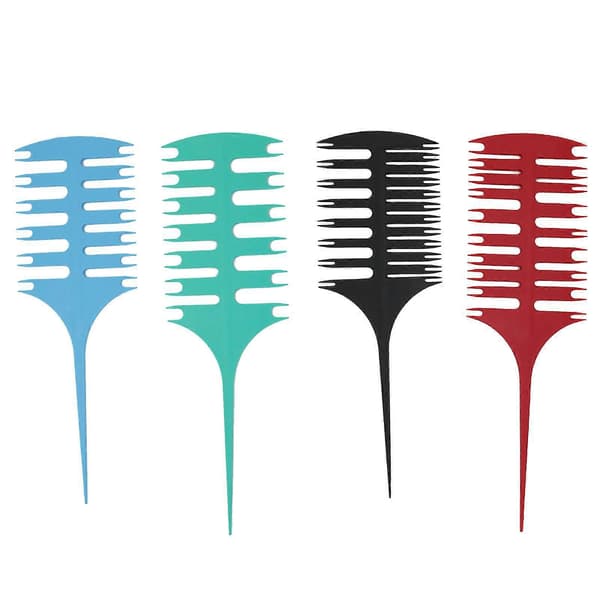 Professional Hair Styling Comb Pointed Tail Fish Comb Double-sided Multifunctional