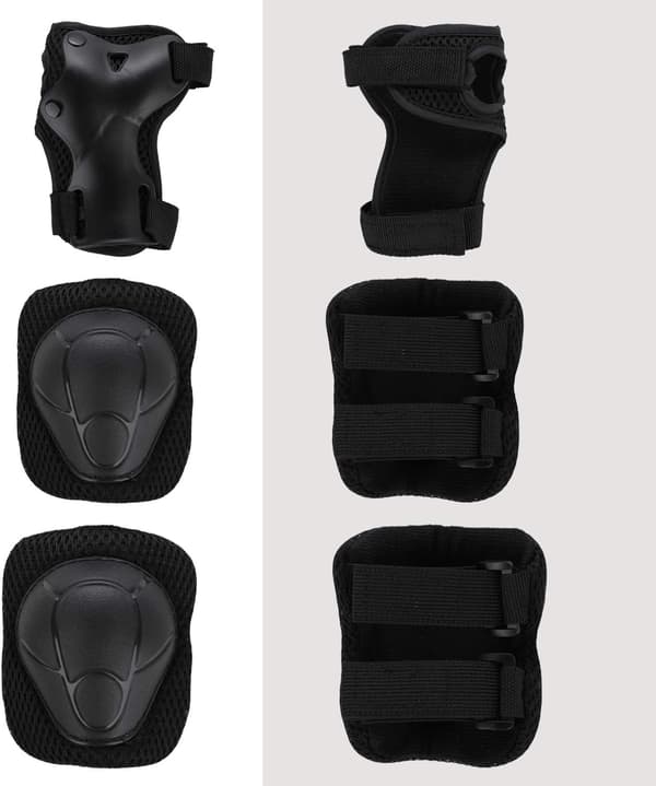 Kids Protective Gear 6pcs Wrist Guards Elbow Pads