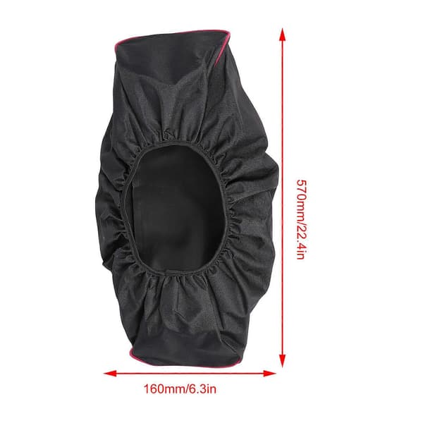 Waterproof Dustproof Winch Cover Elastic Design Protective Cloth for 8,500 - 17,500 Lbs Winch