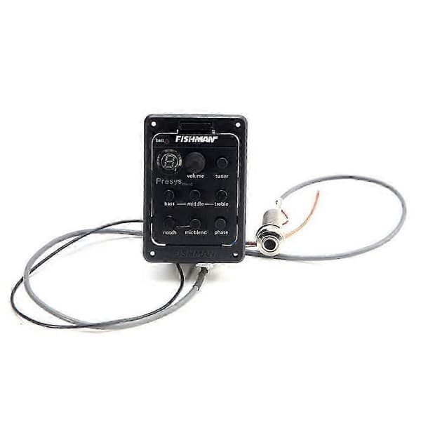 Fishman Presys 301 Microphone Hybrid Dual Mode Preamp Equalizer Tuner Piezo Pickup Metronome