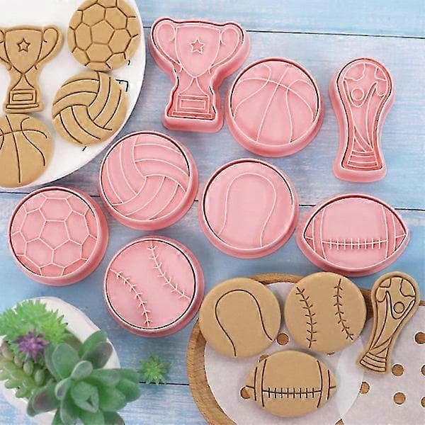 3D Cookie Cutters Set for Cookies, Reusable Pressable Cookie Molds