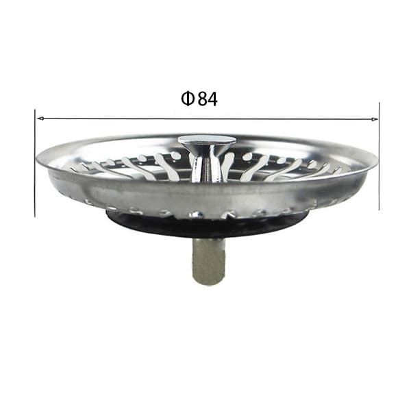 84 mm rustfri stålvasksi - Perfekt vasktilbehør til at forhindre blokeringer 51