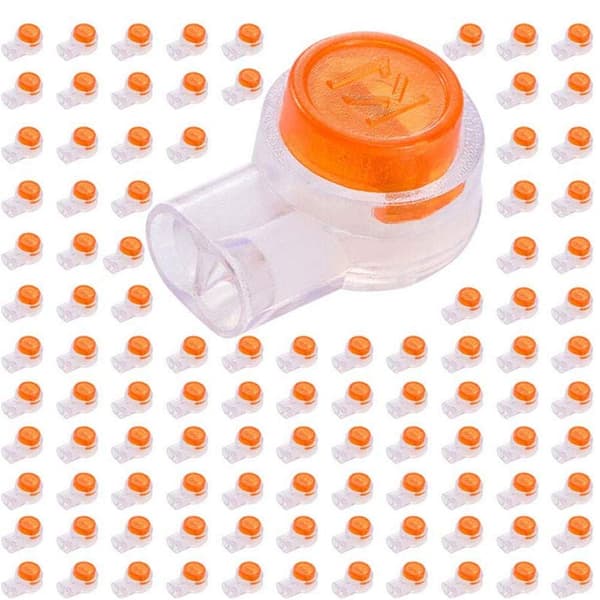 200 pcs K1 Cable Connectors, Butt Splice Connectors Bu