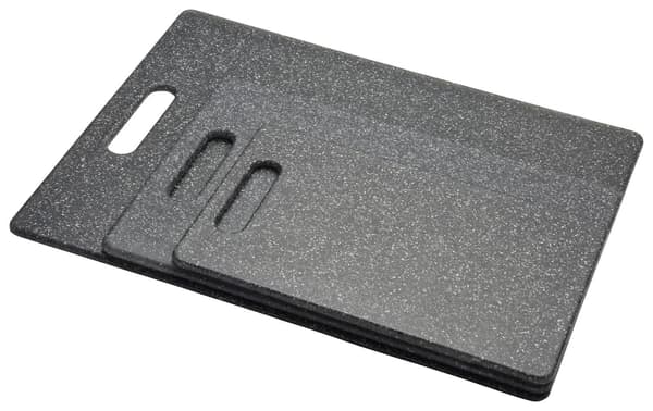 Skærebræt Nylon Granit Effekt Taylors GraphiteGrey GraphiteGrey Stor 36x26