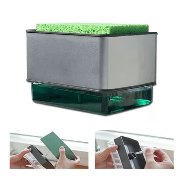 Diskmedelsdispenser ABS PS 300ML trycktyp KLB