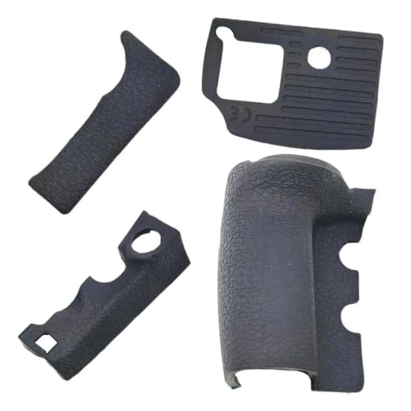 [EN] 4 Pcs Camera Body Rubber Protective Grip Bottom Rear Thumb Side for Nikon D810