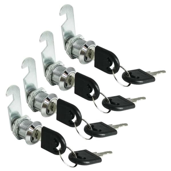 Cylinder CAM Cylinderlås Skåp Hardware Lås (4 stycken)