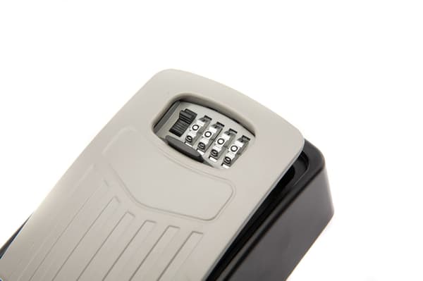 Large Password Key Box with Multilingual Instructions Grey Grey 715