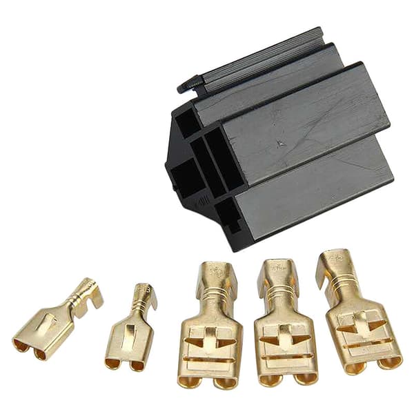 80A High Current Relay Socket with Wide Pin, Car Parts, Five Holes
