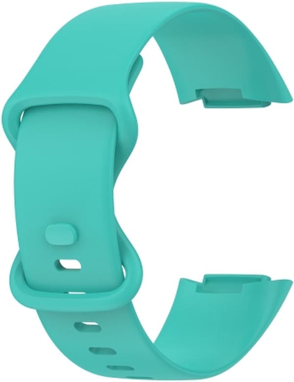 For Fitbit Charge 5 silikon erstatningsarmbånd, størrelse: L (mintgrønn)