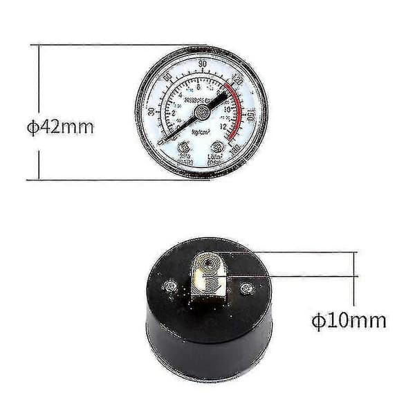 90-120psi Luftkompressor Fordeler Regulator Måler Trykholdbar Afbryder Kontrolventil (exwo) - Ya