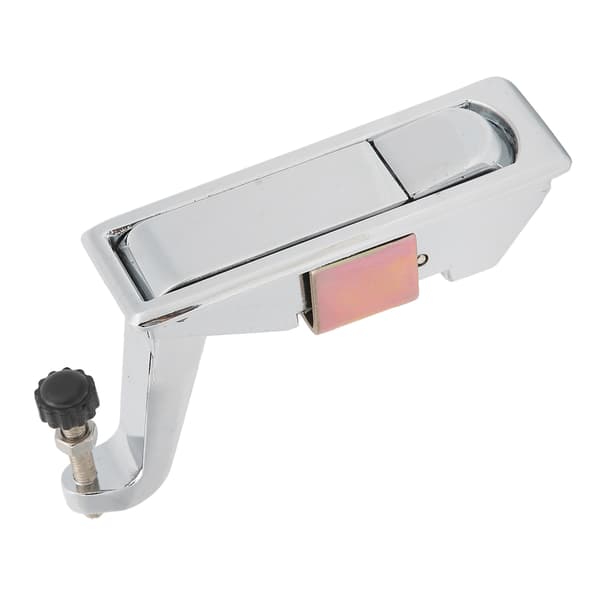 Zinc Alloy Compression Latch Non-Locking Toolbox Cabinet Suitcase Lock for Ship Trailer Silver