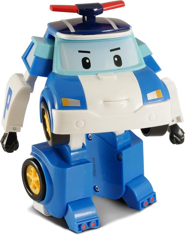 Polished Transformer Car - 10cm - Convertible to Robot