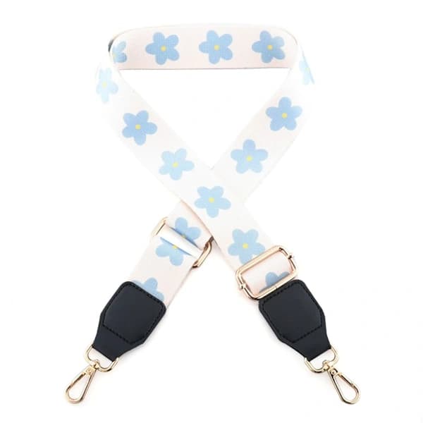 Bred skulderrem Crossbody justerbart bælte