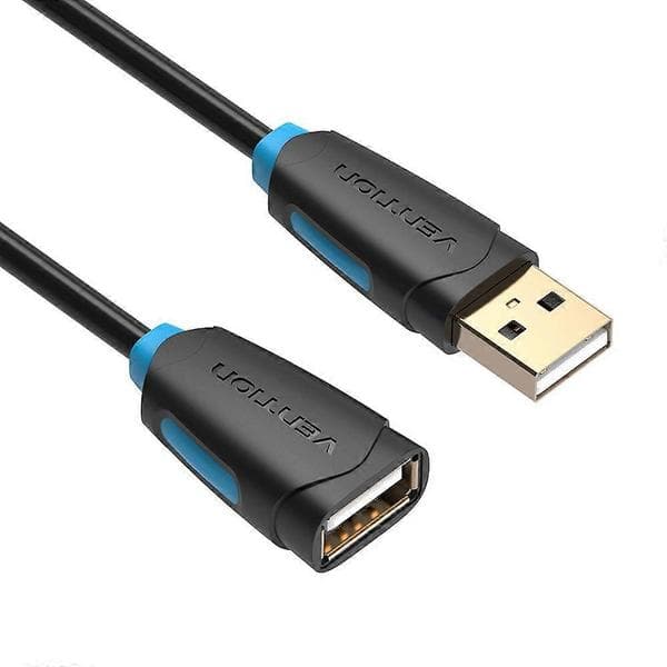 Practical and Beautiful 3m Gold-Plated USB 2.0 Extension Cable Data Cable for Xbox One PC Smart TV