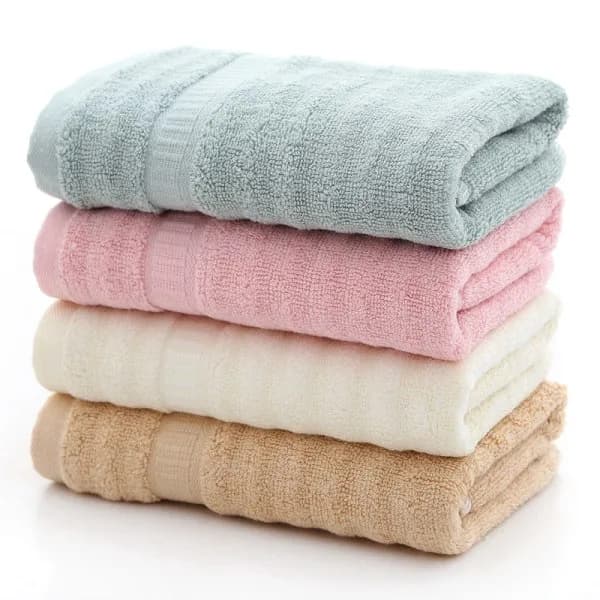 Håndklæder, Superabsorberende Bløde Bomuldshåndklæder (1-pak, 35 x 75 cm), Grøn Bølge
