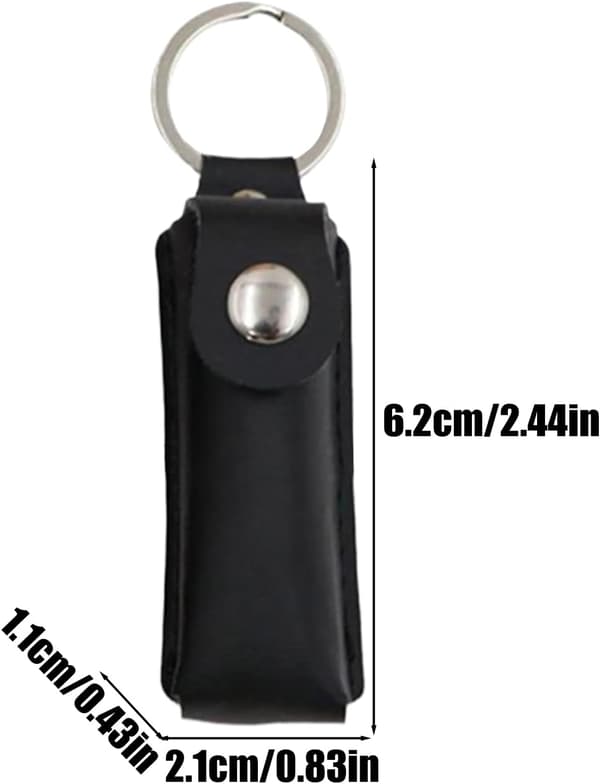 USB-port Anti-tab kortholder sort - Schwarz