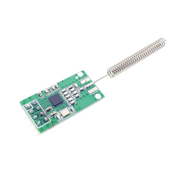 2 kpl 433M CC1101 data SI4432 sarjamoduuleja (vihreä) -
