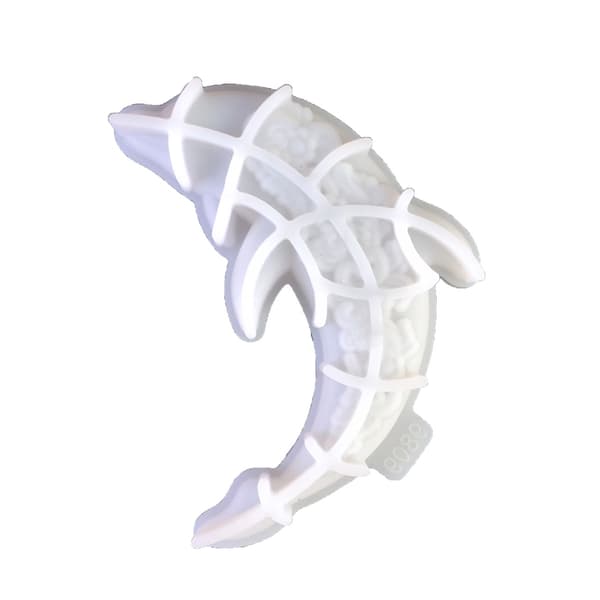 3D Delfin Vægdekoration Silikoneforme DIY Stue Skrivebordsdekoration
