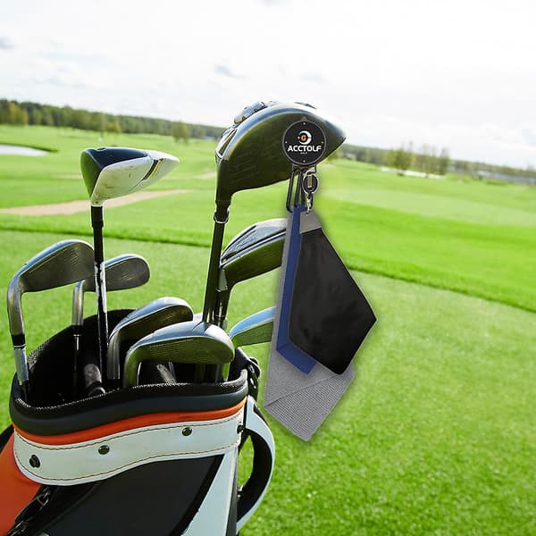Golfhandduk Magnetisk Klämma Set Golfbagar Klubbor Hängverktyg Herrgolfutrustning Magnet Clips Magnet Clips