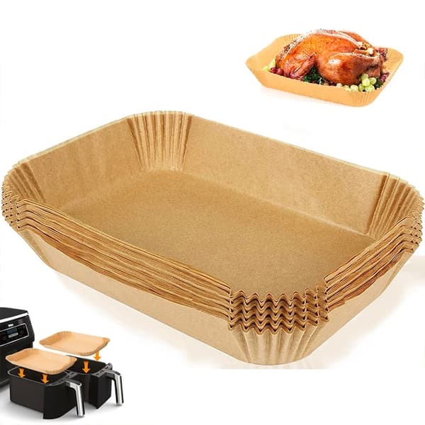 100-pack Ninja Airfryer Paper 22x14cm brown brown